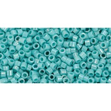 Бисер Трежерес ТОХО 11/0 Opaque Turquoise Rainbow (413) - 100гр