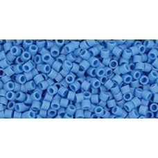 Бисер Трежерес ТОХО 11/0 Opaque Frosted Kingman Turquoise (43DF) - 100гр
