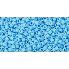 Трежерес ТОХО 11/0 Opaque-Frosted Blue Turquoise (43F) - 100гр