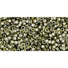 Трежерес ТОХО 11/0 Gold-Lustered Green Tea (457) - 100гр