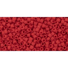 Бисер Трежерес ТОХО 11/0 Opaque Frosted Cherry (45AF) - 100гр