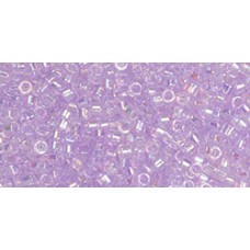 Бисер Трежерес ТОХО 11/0 Transparent Dyed Lavender Mist Rainbow (477) - 100гр