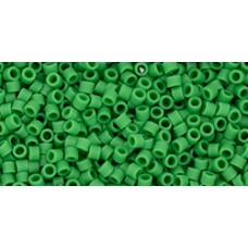 Бисер Трежерес ТОХО 11/0 Opaque Frosted Shamrock (47DF) - 100гр