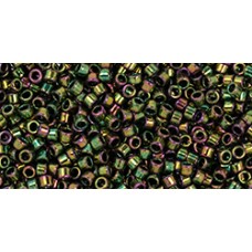 Бисер Трежерес ТОХО 11/0 High-Metallic Olivine Iris (508) - 100гр