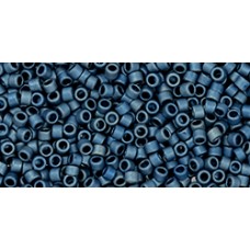 Бисер Трежерес ТОХО 11/0 High-Metallic Matte Mediterranean Blue (511F) - 100гр