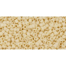 Бисер Трежерес ТОХО 11/0 Opaque Frosted Lt Beige (51F) - 100гр