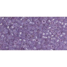 Бисер Трежерес ТОХО 11/0 Transparent Milky Alexandrite Gold Luster (661) - 100гр