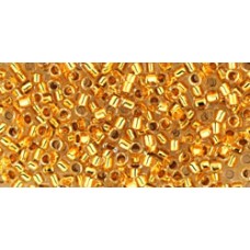 Трежерес ТОХО 11/0 24K Gold-Lined Crystal (701) - 100гр