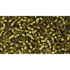 Трежерес ТОХО 11/0 Gold-Lined Gray (758) - 100гр