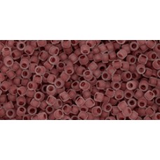 Бисер Трежерес ТОХО 11/0 Frosted Strawberry-Lined Crystal Rainbow (771FM) - 100гр