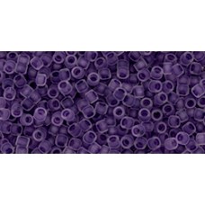 Бисер Трежерес ТОХО 11/0 Frosted Grape-Lined Crystal Rainbow (774FM) - 100гр