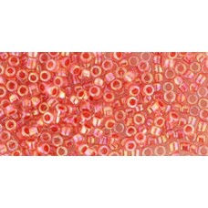 Трежерес ТОХО 11/0 Inside-Color Rainbow Crystal/Salmon-Lined (779) - 100гр