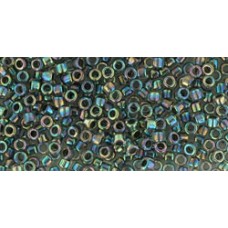 Трежерес ТОХО 11/0 Inside-Color Rainbow Crystal/Opaque Gray-Lined (783) - 100гр