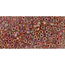 Трежерес ТОХО 11/0 Inside-Color Rainbow Crystal/Sandstone-Lined (784) - 100гр