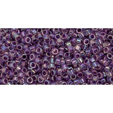 Бисер Трежерес ТОХО 11/0 Tanzanite-Lined Crystal Rainbow (788) - 100гр