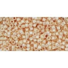 Трежерес ТОХО 11/0 Inside-Color Rainbow Crystal/Apricot-Lined (794) - 100гр