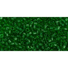 Бисер Трежерес ТОХО 11/0 Transparent Grass Green (7B) - 100гр
