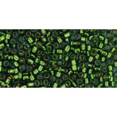 Трежерес ТОХО 11/0 Gold-Lined Olive (880) - 100гр