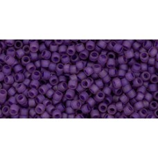 Бисер Трежерес ТОХО 11/0 Frosted Purple-Lined Rosaline Rainbow (928FM) - 100гр