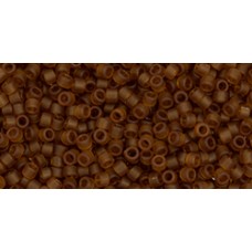 Бисер Трежерес ТОХО 11/0 Transparent Frosted Smoky Topaz (941F) - 100гр