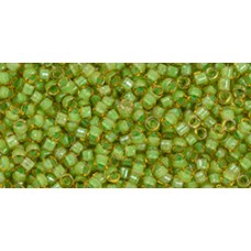 Бисер Трежерес ТОХО 11/0 Mint Julep-Lined Jonquil (945) - 100гр