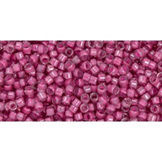 Бисер Трежерес ТОХО 11/0 Pink-Lined Lt Amethyst (959) - 100гр