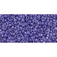 Бисер Трежерес ТОХО 11/0 Lupine Purple-Lined Crystal (988) - 100гр