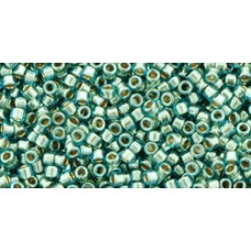 Трежерес ТОХО 11/0 Gold-Lined Aqua (990) - 100гр