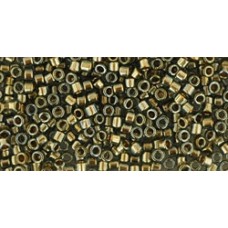 Трежерес ТОХО 11/0 Gold-Lined Black Diamond (993) - 100гр