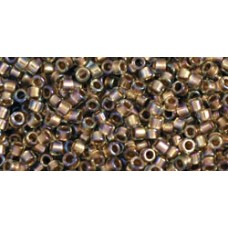 Трежерес ТОХО 11/0 Gold-Lined Rainbow Lt Jonquil (998) - 100гр