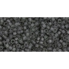 Бисер Трежерес ТОХО 11/0 Transparent Frosted Gray (9BF) - 100гр