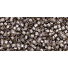 Бисер Трежерес ТОХО 11/0 PermaFinish Translucent Silver-Lined Gray (PF2115) - 100гр