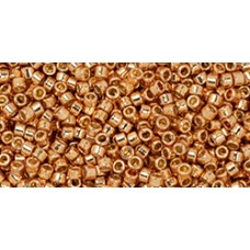 Бисер Трежерес ТОХО 11/0 PermaFinish Galvanized Rose Gold (PF551) - 100гр