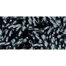 Крученый Стеклярус ТОХО 9мм Metallic Hematite (81) - 250гр