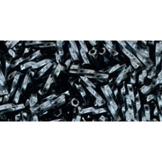Крученый Стеклярус ТОХО 9мм Metallic Hematite (81) - 250гр