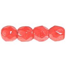 DG-2 Граненые Бусины 3мм Luster - Opaque Lt Red (L93190) - 1200шт